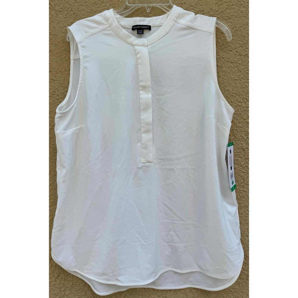 Hilary Radley Blouse Ivory XL